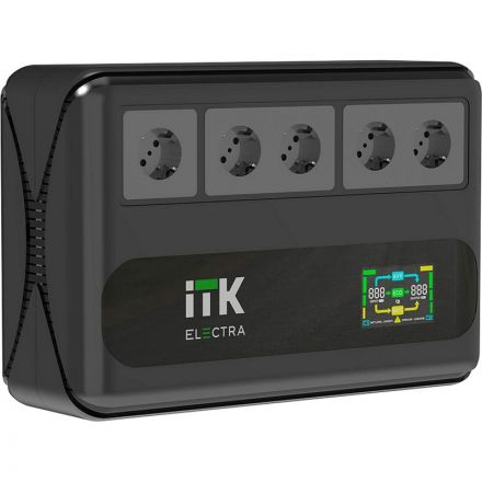 ИБП ITK Electra ELT5-800VA-1-001 480Вт 800ВА черный