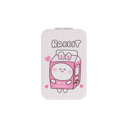 Зеркальце карманное складное MESHU "Milk rabbit"