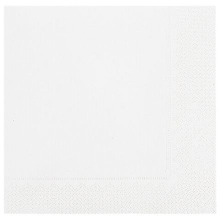 Салфетки бумажные 3-х слойные, 33x33 см, 200 штук в упаковке, 1/4 сложение, LAIMA, белые, 116659