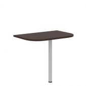 Приставка с опорой XKD 906.1 Легно темный/Алюминий 900х600х750