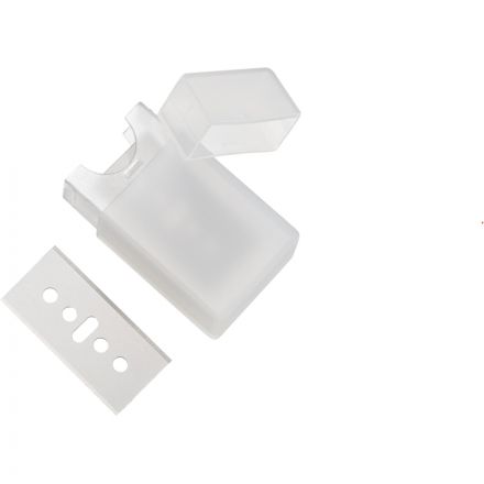 Лезвие для ножей безопасных запасное TOPFORT 18,7мм прямоуг.,ст.SK5,5шт/уп Лезвие для ножей безопасных запасное TOPFORT 18,7мм прямоуг.,ст.SK5,5шт/уп