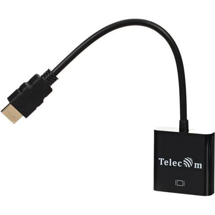 Кабель -переходник HDMI(M) --> VGA(F) Telecom (TA558)