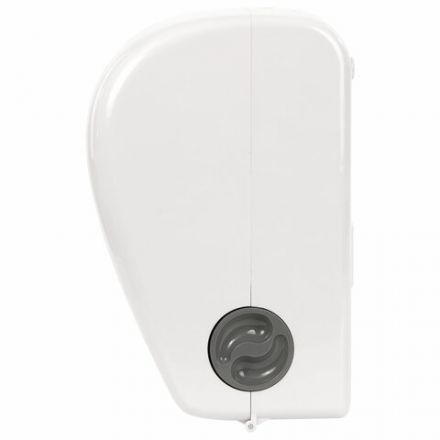 Диспенсер для полотенец в рулонах LAIMA PROFESSIONAL ECO (Система H1), механический, белый, ABS-пластик, 606550 Диспенсер для полотенец в рулонах LAIMA PROFESSIONAL ECO (Система H1), механический, белый, ABS-пластик, 606550