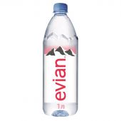 Вода минеральная Вода Evian мин. пэт 1л Вода минеральная Вода Evian мин. пэт 1л