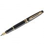 Ручка перьевая Waterman "Expert Black Lacquer GT" синяя, 0,8мм, подарочная упаковка Ручка перьевая Waterman "Expert Black Lacquer GT" синяя, 0,8мм, подарочная упаковка