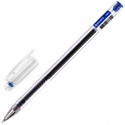 Ручка гелевая РОССИЯ "СОЮЗ", СИНЯЯ, корпус прозрачный, узел 0,7 мм, линия письма 0,5 мм, BRAUBERG, 143962 Ручка гелевая РОССИЯ "СОЮЗ", СИНЯЯ, корпус прозрачный, узел 0,7 мм, линия письма 0,5 мм, BRAUBERG, 143962