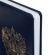 Ежедневник датированный 2027, А5, 138х213 мм, BRAUBERG "State", под кожу, синий, 118043