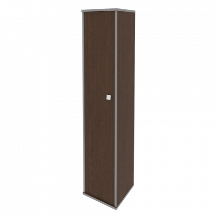 Style Шкаф высокий узкий левый Л.СУ-1.9 (L) Венге 412*410*1980