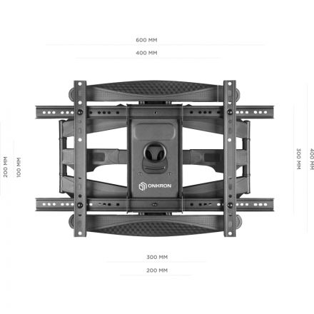 Кронштейн Onkron M6L, TV 40-75, настенный, наклонно-поворотный, чер Кронштейн Onkron M6L, TV 40-75, настенный, наклонно-поворотный, чер