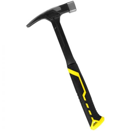 Молоток-гвоздодер цельнокованый 450 г, магнит,3х-комп.ручка, BERGER BG1527 Молоток-гвоздодер цельнокованый 450 г, магнит,3х-комп.ручка, BERGER BG1527