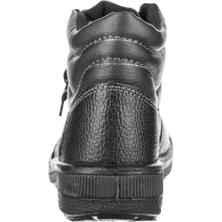 Ботинки Профи натуральная кожа черные с металлическим подноском размер 44 Ботинки Профи натуральная кожа черные с металлическим подноском размер 44