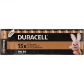 Батарейка DURACELL Basic MN1500 LR6 AA BL24 24шт/уп Батарейка DURACELL Basic MN1500 LR6 AA BL24 24шт/уп