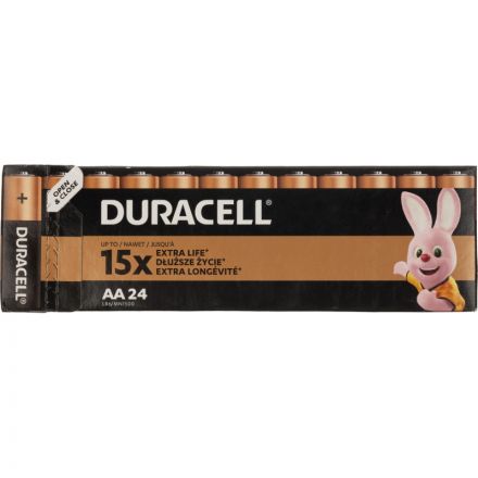 Батарейка DURACELL Basic MN1500 LR6 AA BL24 24шт/уп Батарейка DURACELL Basic MN1500 LR6 AA BL24 24шт/уп