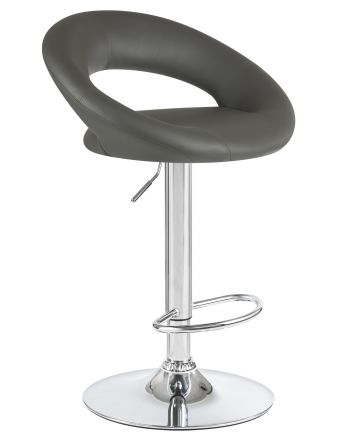 Набор 2 шт Стул барный DOBRIN MIRA, серый
