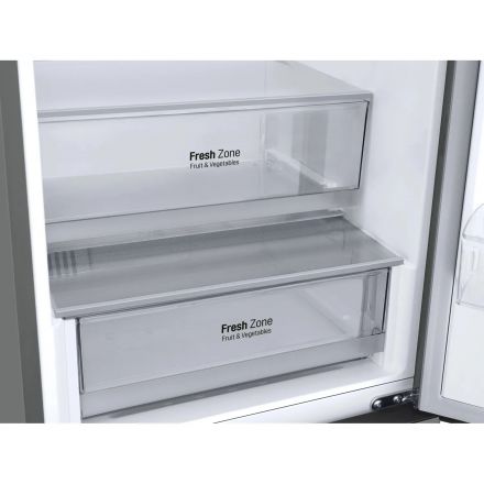 Холодильник LG GC-B459ANMW 2-хкамерн. серебристый инвертер