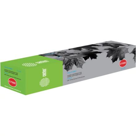 Картридж лазерный CACTUS (CS-C729C) для CANON LBP-7010C/7018C, голубой, ресурс 1000 страниц Картридж лазерный CACTUS (CS-C729C) для CANON LBP-7010C/7018C, голубой, ресурс 1000 страниц