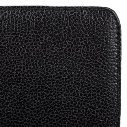 Папка из натуральной кожи на молнии, 340х250х30 мм, черная, 8-011 Папка из натуральной кожи на молнии, 340х250х30 мм, черная, 8-011