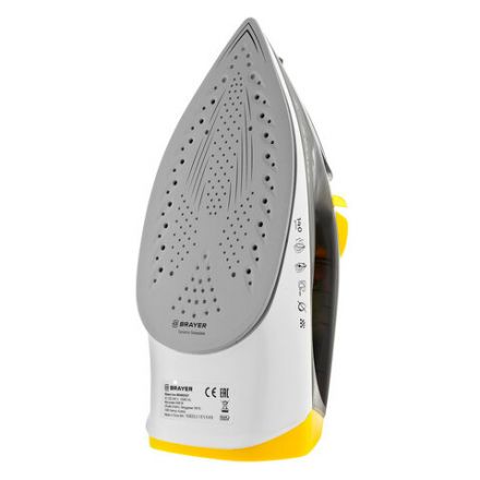 Утюг BRAYER BR4003GY, 2400 Вт, керамическое покрытие, самоочистка, антикапля, антинакипь, автоотключение, серый Утюг BRAYER BR4003GY, 2400 Вт, керамическое покрытие, самоочистка, антикапля, антинакипь, автоотключение, серый