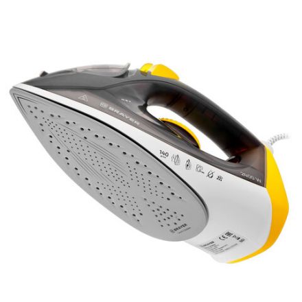 Утюг BRAYER BR4003GY, 2400 Вт, керамическое покрытие, самоочистка, антикапля, антинакипь, автоотключение, серый Утюг BRAYER BR4003GY, 2400 Вт, керамическое покрытие, самоочистка, антикапля, антинакипь, автоотключение, серый