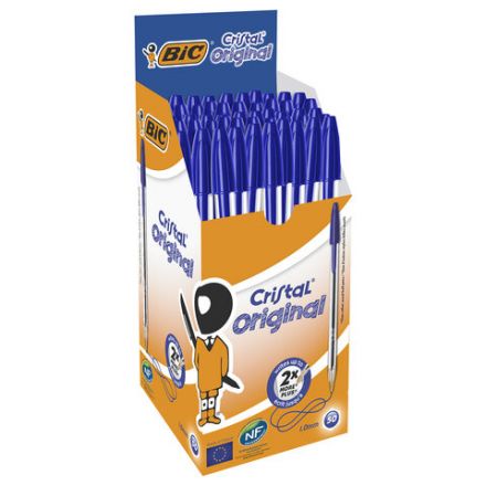 Ручка шариковая BIC "Cristal", СИНЯЯ, корпус прозрачный, узел 1 мм, линия письма 0,32 мм, 847898/528921 Ручка шариковая BIC "Cristal", СИНЯЯ, корпус прозрачный, узел 1 мм, линия письма 0,32 мм, 847898/528921