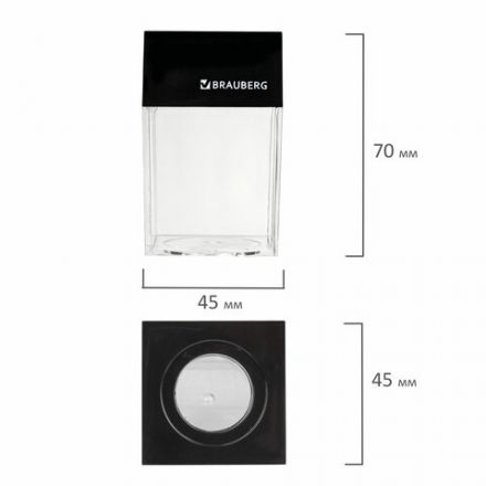 Скрепочница магнитная с 50 никелированными скрепками 28 мм, РОССИЯ, BRAUBERG, 271179 Скрепочница магнитная с 50 никелированными скрепками 28 мм, РОССИЯ, BRAUBERG, 271179