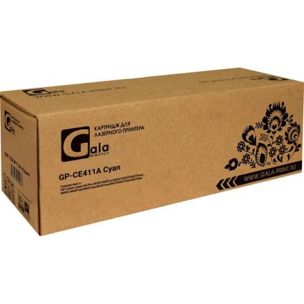 Картридж лазерный GalaPrint 305A CE411A гол. для HP LJ300 colorM375nw Картридж лазерный GalaPrint 305A CE411A гол. для HP LJ300 colorM375nw