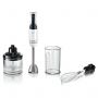 Блендер погружной BOSCH MSM4W421, 800 Вт, 1 скорость, 3 насадки, стакан, белый