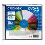 Диск DVD+R CROMEX (КРОМЕКС), 4,7 Gb, 16x, Slim Case, 1 шт., 514308