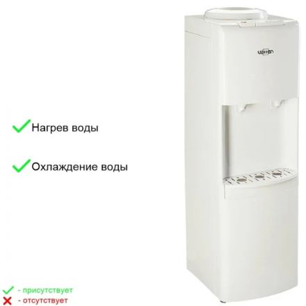 Кулер для воды VATTEN V41 WE напольный эл. охлаж.