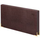 Еженедельник недатированный, 64л., твердый переплет, кожзам, BG "Python.Sangria", цветной срез Еженедельник недатированный, 64л., твердый переплет, кожзам, BG "Python.Sangria", цветной срез