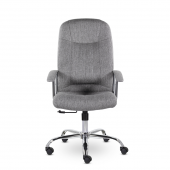 Кресло СН-277 Бостон В хром Moderno 02 (серый) Кресло СН-277 Бостон В хром Moderno 02 (серый)