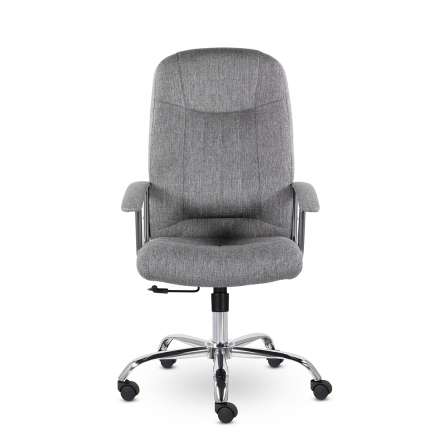 Кресло СН-277 Бостон В хром Moderno 02 (серый) Кресло СН-277 Бостон В хром Moderno 02 (серый)