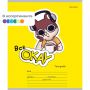 Тетрадь КЛЕТКА 18л. ВСЁ ОКЕЙ цвет.мелов.обл.,5 дизайнов в спайке 18-5590