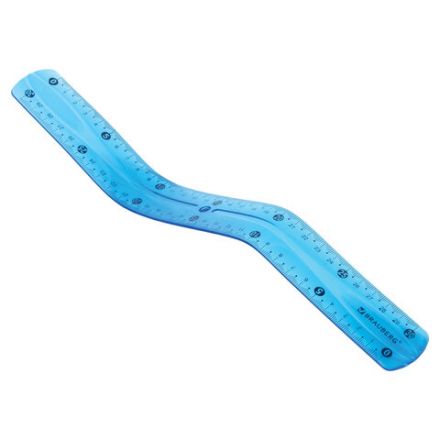 Линейка 30 см гибкая BRAUBERG "FLEX", пластиковая, ассорти, европодвес, 210675 Линейка 30 см гибкая BRAUBERG "FLEX", пластиковая, ассорти, европодвес, 210675