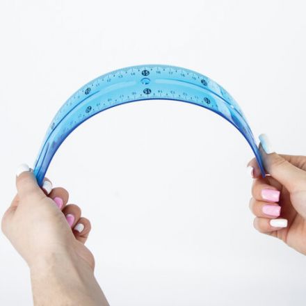 Линейка 30 см гибкая BRAUBERG "FLEX", пластиковая, ассорти, европодвес, 210675 Линейка 30 см гибкая BRAUBERG "FLEX", пластиковая, ассорти, европодвес, 210675