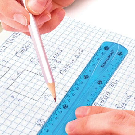 Линейка 30 см гибкая BRAUBERG "FLEX", пластиковая, ассорти, европодвес, 210675 Линейка 30 см гибкая BRAUBERG "FLEX", пластиковая, ассорти, европодвес, 210675