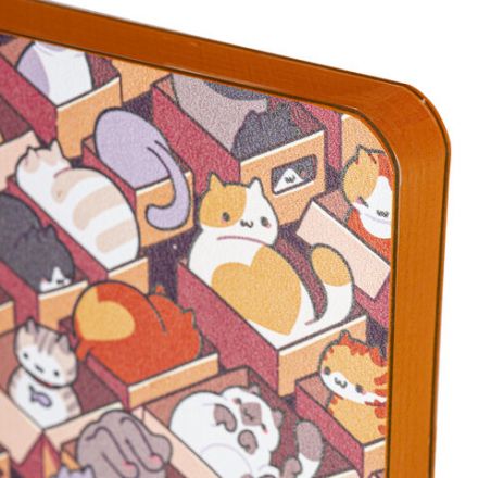 Блокнот МАЛЫЙ ФОРМАТ (100х150 мм) А6, BRAUBERG VISTA "Catopolis", под кожу, гибкий, 80 л., 112100 Блокнот МАЛЫЙ ФОРМАТ (100х150 мм) А6, BRAUBERG VISTA "Catopolis", под кожу, гибкий, 80 л., 112100