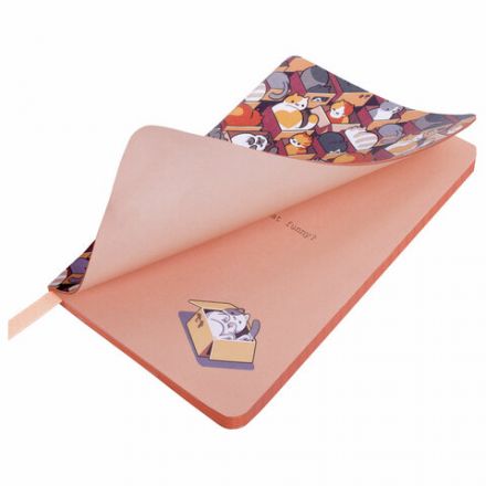 Блокнот МАЛЫЙ ФОРМАТ (100х150 мм) А6, BRAUBERG VISTA "Catopolis", под кожу, гибкий, 80 л., 112100 Блокнот МАЛЫЙ ФОРМАТ (100х150 мм) А6, BRAUBERG VISTA "Catopolis", под кожу, гибкий, 80 л., 112100