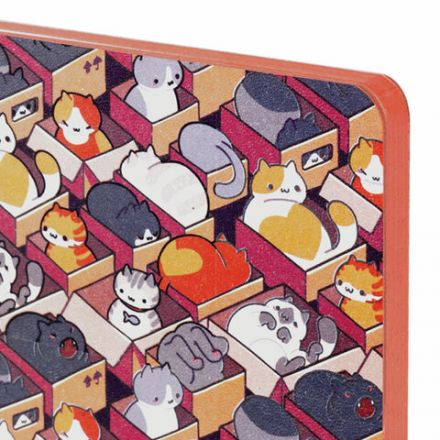 Блокнот МАЛЫЙ ФОРМАТ (100х150 мм) А6, BRAUBERG VISTA "Catopolis", под кожу, гибкий, 80 л., 112100 Блокнот МАЛЫЙ ФОРМАТ (100х150 мм) А6, BRAUBERG VISTA "Catopolis", под кожу, гибкий, 80 л., 112100