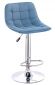 Стул барный Everprof Cooper Ткань Голубой Стул барный Everprof Cooper Ткань Голубой