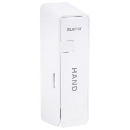 Дозатор для жидкого мыла LAIMA ULTRA, НАЛИВНОЙ, 0,38 л, белый, ABS-пластик, 609106, MD-9029W