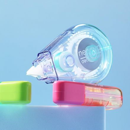 Корректирующая лента Deli NEONUP, 5ммx12м, бесшумн, в асс, EH360B Корректирующая лента Deli NEONUP, 5ммx12м, бесшумн, в асс, EH360B