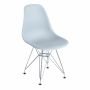 Стул Синди Айрон Чаир Имс/Cindy Iron Chair Eames (мод.002) металл, пластик, 51х46х82,5, серый