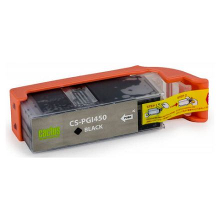 Картридж струйный CACTUS (CS-PGI450) для CANON Pixma iP7240, черный фото Картридж струйный CACTUS (CS-PGI450) для CANON Pixma iP7240, черный фото