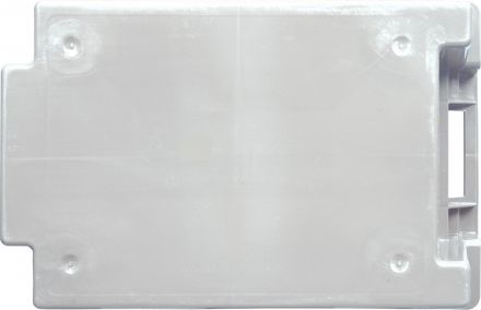 Ящик мясной сплошной 600х400х200 вес 1,7 кг мороз. с гладким дном  натуральный