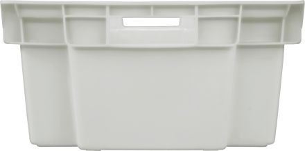 Ящик мясной сплошной 600х400х200 вес 1,7 кг мороз. с гладким дном  натуральный