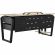 Стол офисный Kobor TB-100/60 1000×600×750 Черный муар/Дуб натуральный Стол офисный Kobor TB-100/60 1000×600×750 Черный муар/Дуб натуральный