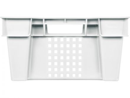 Ящик 600х400х200 1,5кг. мороз. дно сплошное, стенки перфорированные  натуральный