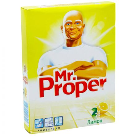 Универсальный моющий порошок Mr.Proper "Лимон", 400г
