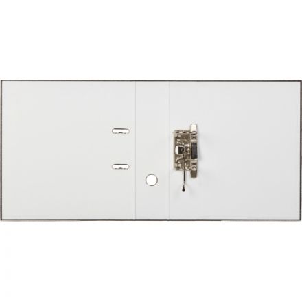 Папка-регистратор 80 мм, мрамор,бум./бум.,черный,мет.уг Папка-регистратор 80 мм, мрамор,бум./бум.,черный,мет.уг